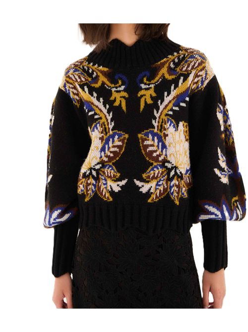 Arabesque Paradise Knit Sweater Farm Rio FARM Rio | 34021725009 ARABESQUEPARADISE